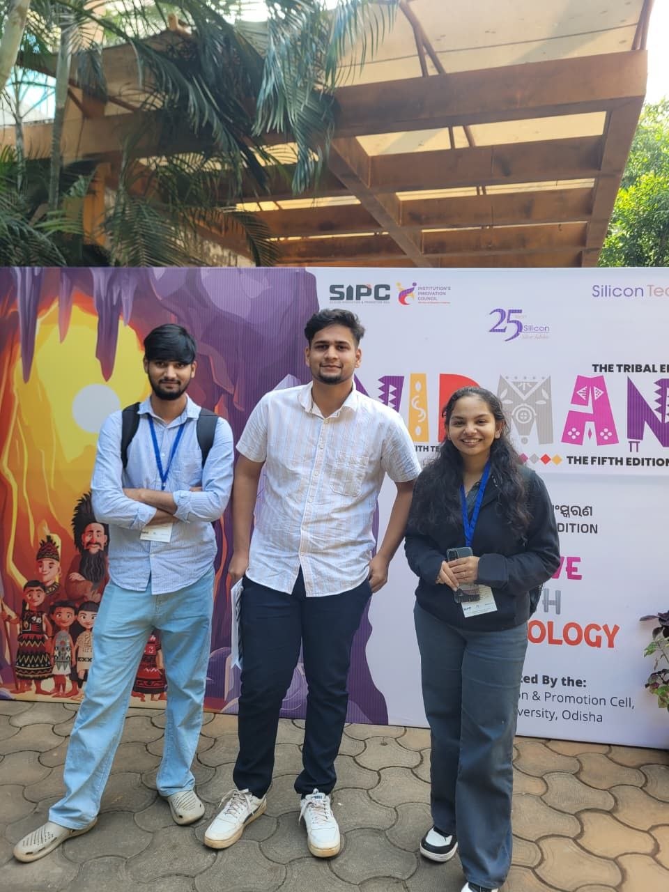 Tusharkanta at NIRMAN ideathon, Silicon University